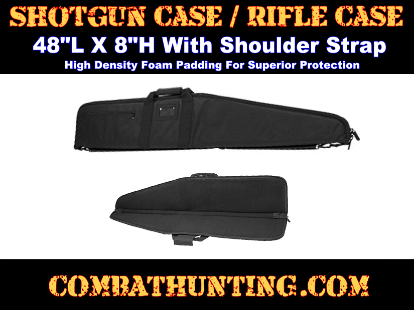 NcStar Shotgun Case 48"L X 8"H CVSHW2958-48 