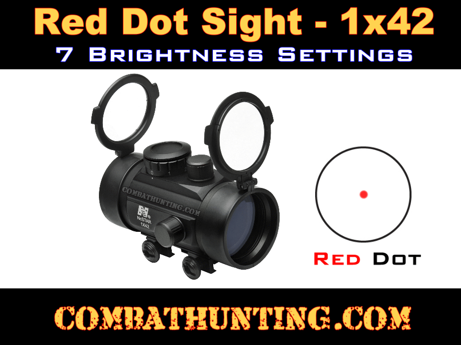 Details about   New in box NcStar Red Dot Sight 1x42B DBB142 