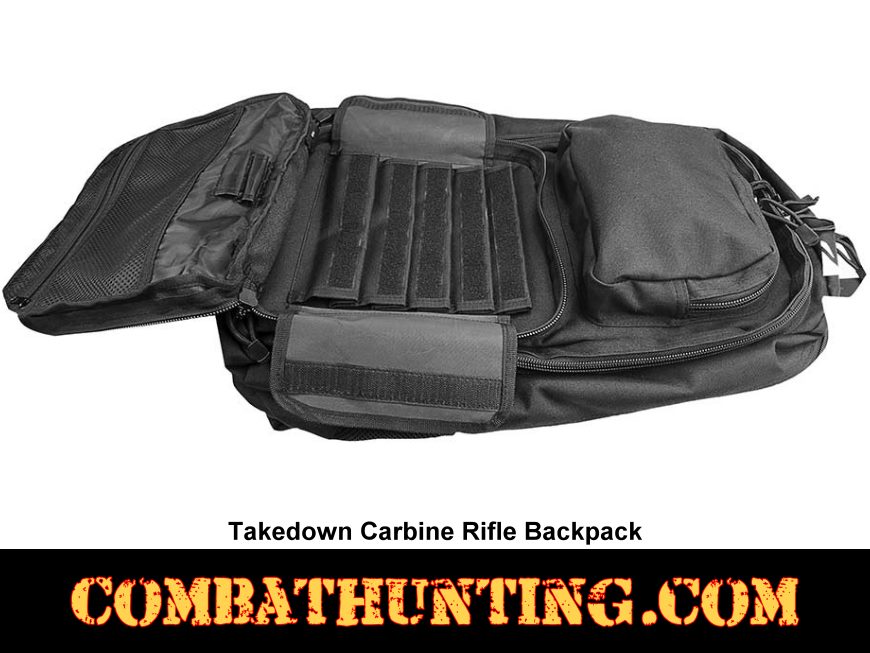 Takedown Rifle Backpack Discreet Firearm Gun Case style=