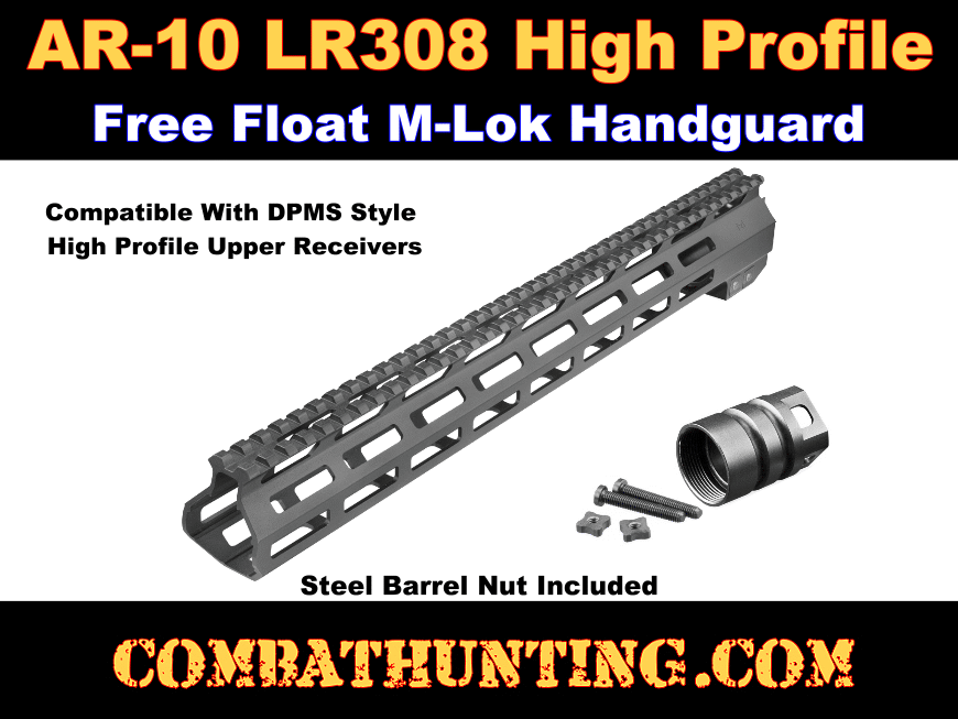 AR-10 DPMS LR-308 High Profile Handguard 15.