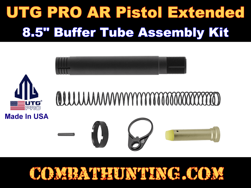 UTG PRO AR Pistol Extended Receiver Extension Tube Kit style=