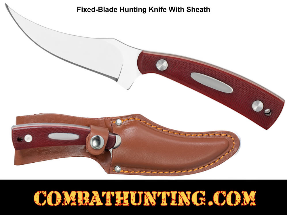 Fixed Blade Hunting Knife/Skinning Knife style=