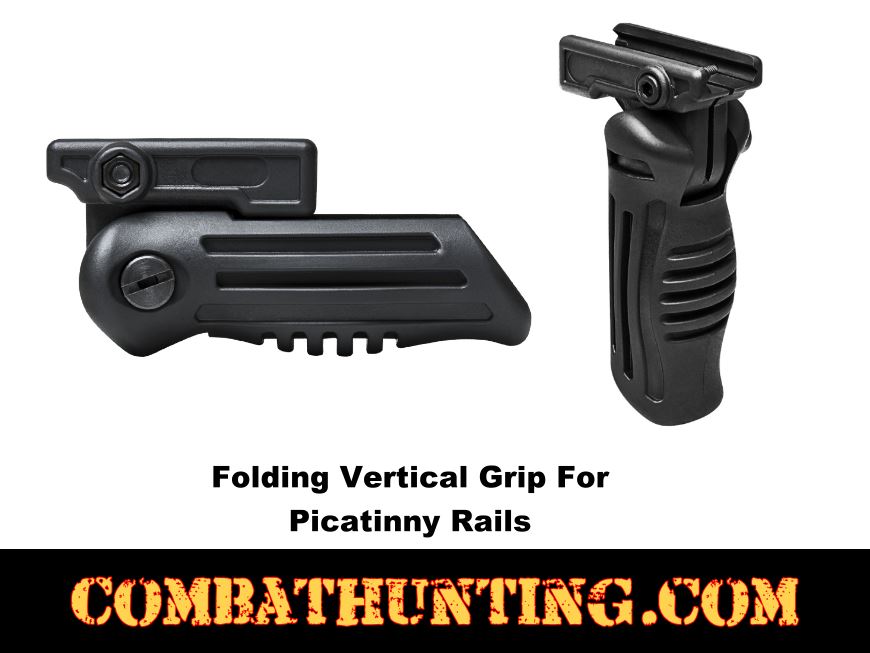 AR-15 Folding Vertical Grip 4 Position style=