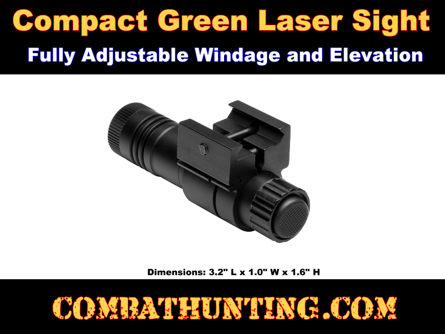 Compact Green Laser Sight style=