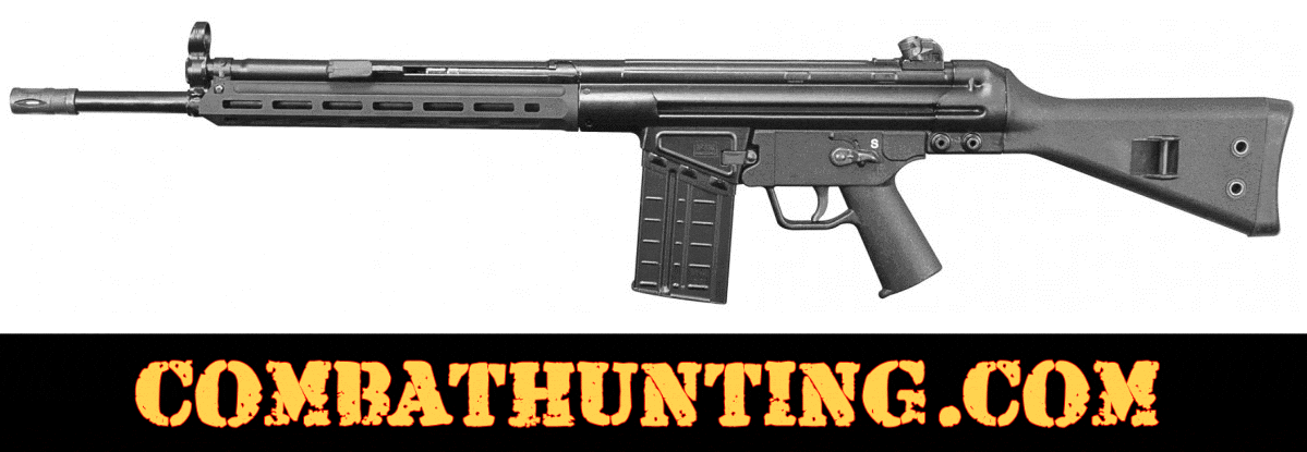 HK 91 Rifle Length M-LOK Handguard style=