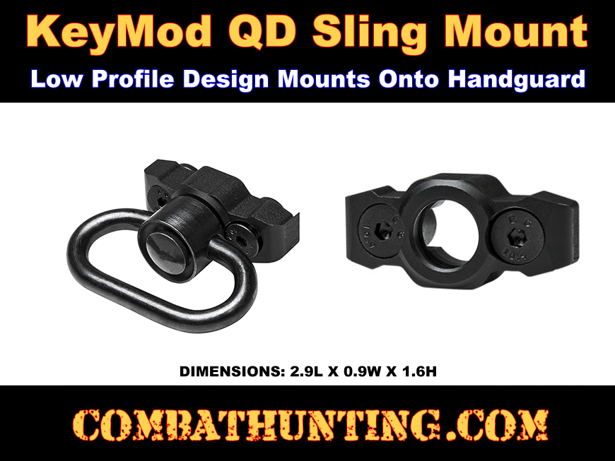 Keymod QD Sling Mount Attachment style=