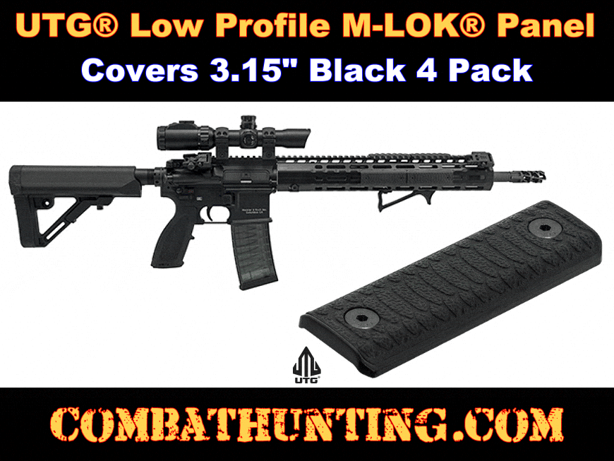 UTG® Low Profile M-LOK® Panel Covers 3.15