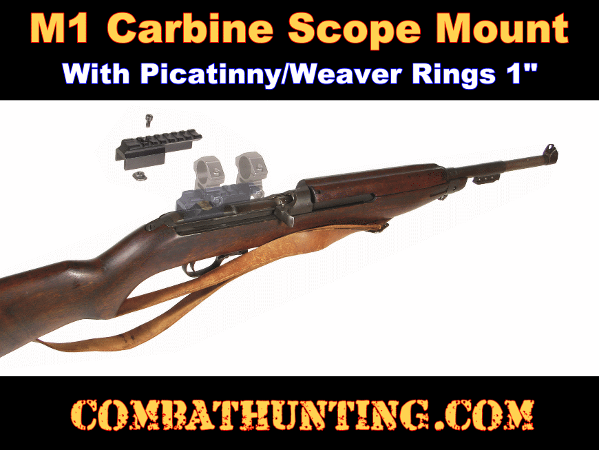 M1 Carbine Scope Mount Complete With 1