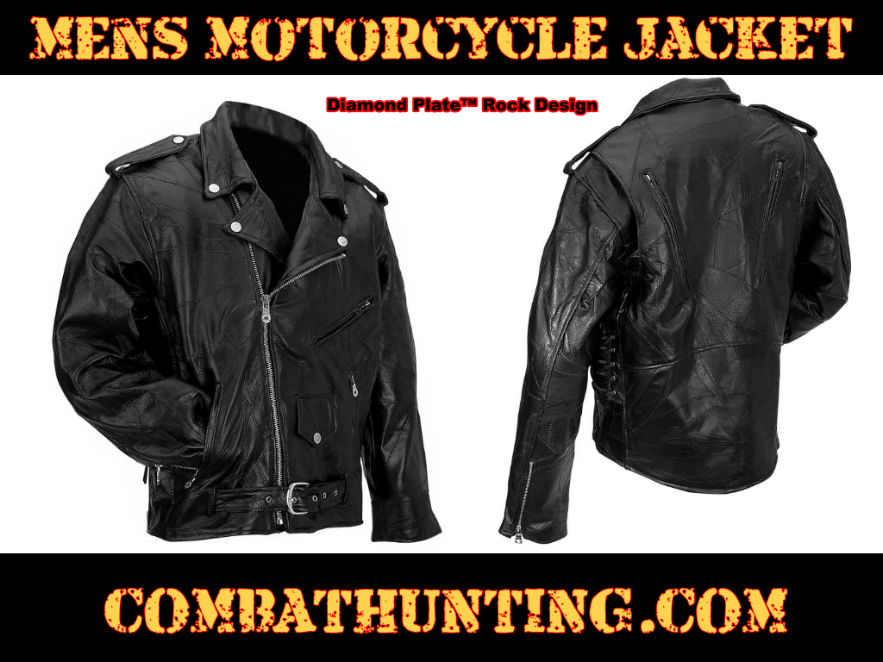Mens Leather Motorcycle Jackets style=