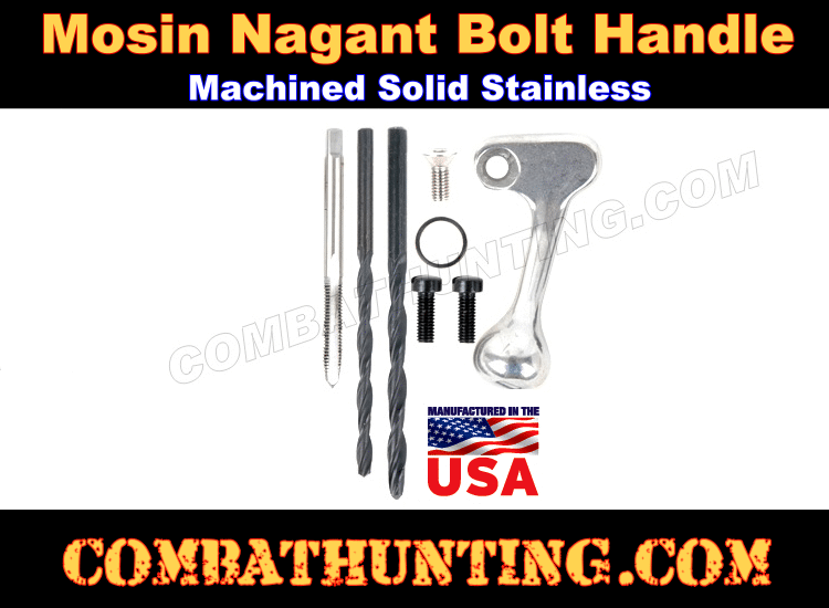 Mosin Nagant Bent Bolt Handle ATI style=