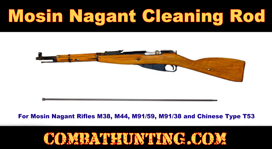 TWO PCS 18.75 Cleaning Rod For Mosin Nagant