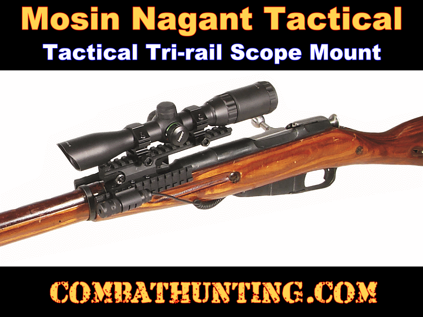 Mosin Nagant Tactical Scope Mount style=