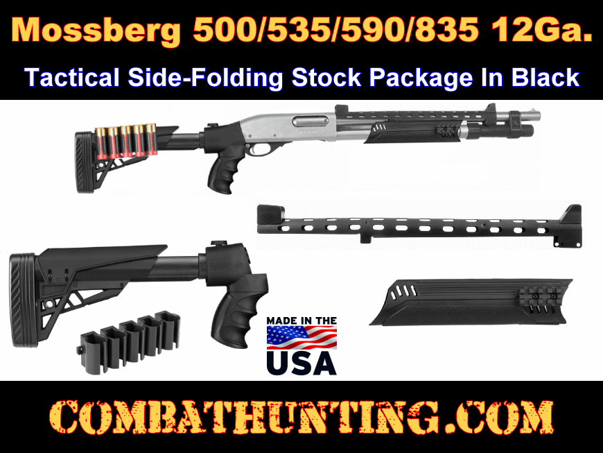 New Fab Defense MO Mossberg 500 12 Gauge Shotgun Tactical Accessorie Compact Kit 