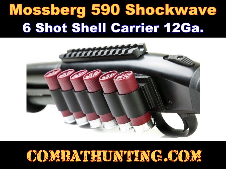 Mossberg 590 Shockwave Side Saddle Shell Holder style=