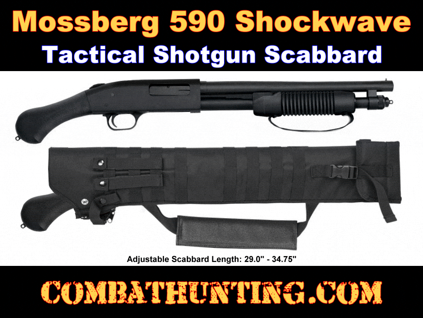 Mossberg 590 Shockwave Scabbard style=