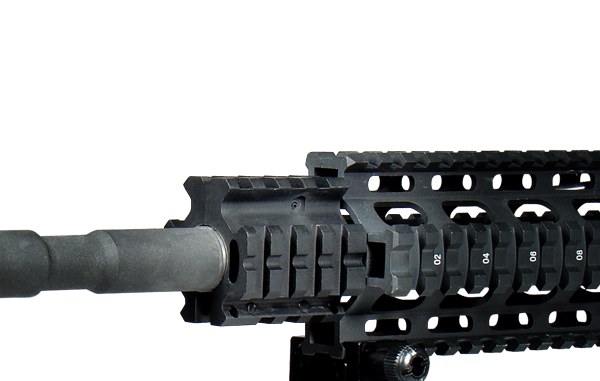 UTG PRO AR15 M4 Low-Profile Quad-rail Gas Block .750