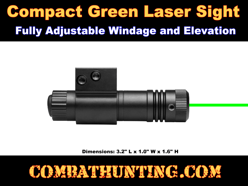 Compact Green Laser Sight style=