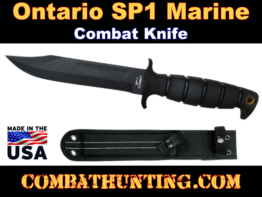 Ontario SP1 Marine Combat Knife style=
