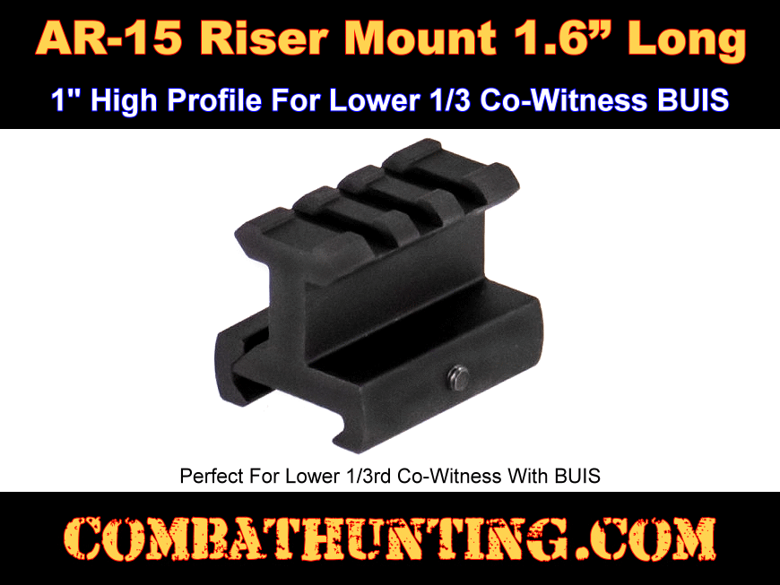 AR-15 Riser Mount 1.6