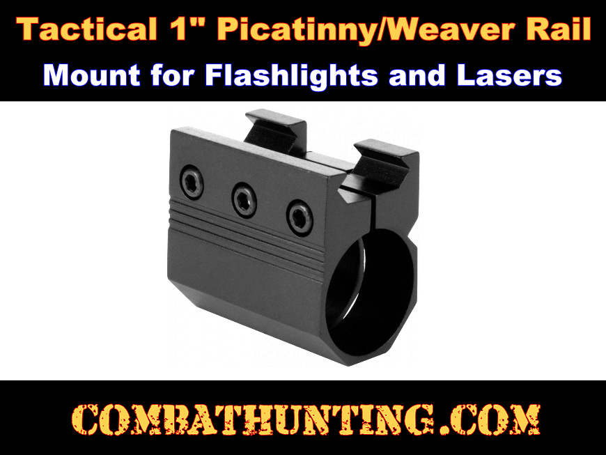 Picatinny Flashlight Mount / Laser Mount 1