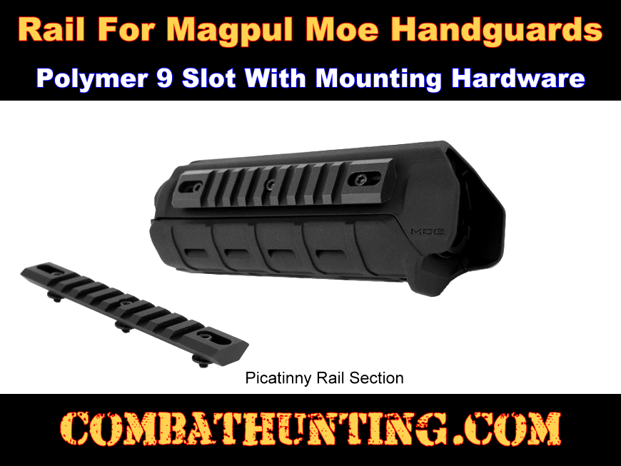 Picatinny Rail Section For Magpul Moe Handguards style=