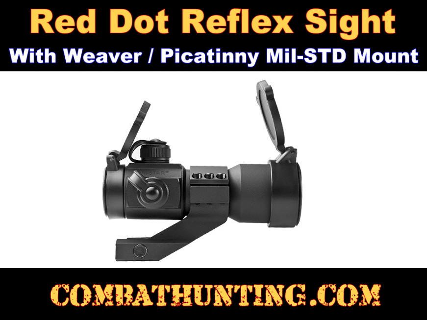 NcStar Tactical 1x35 Red Green Blue Dot Sight style=