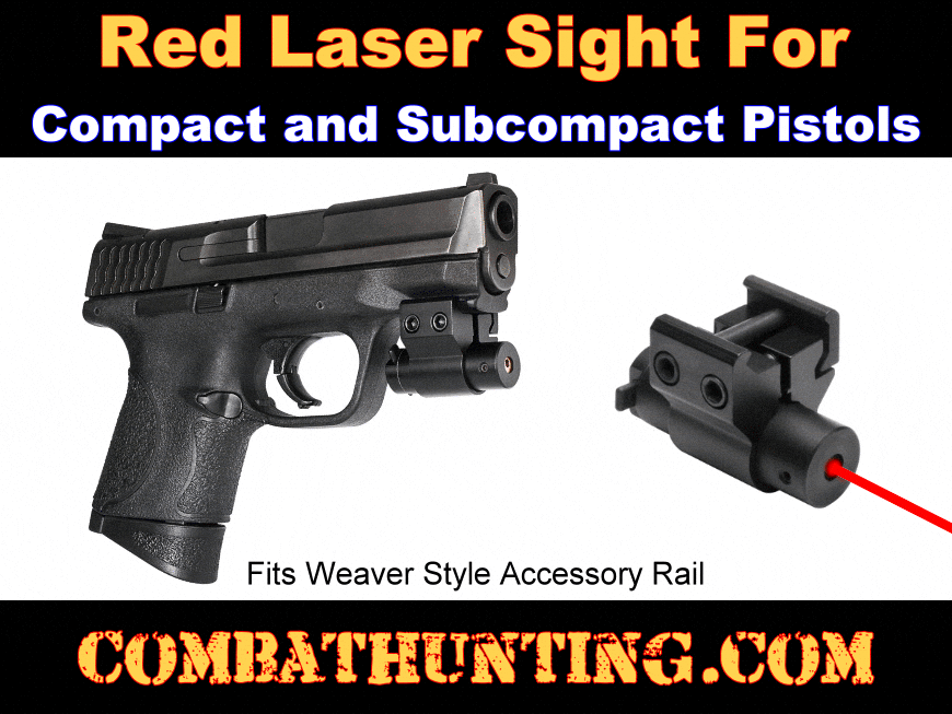 Sub Compact Pistol Laser Sight style=