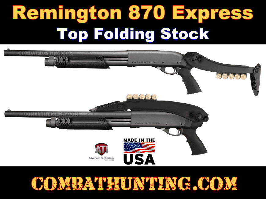 Remington 870 Express Top Folding Stock 12 Gauge style.