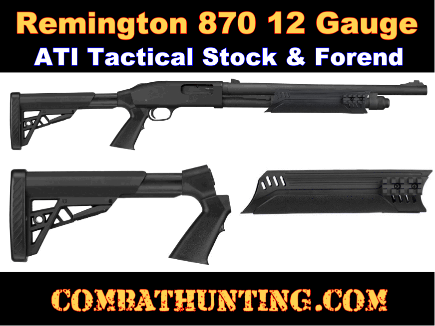 Remington 870 Tactical Stock and Forend 12 Gauge style=