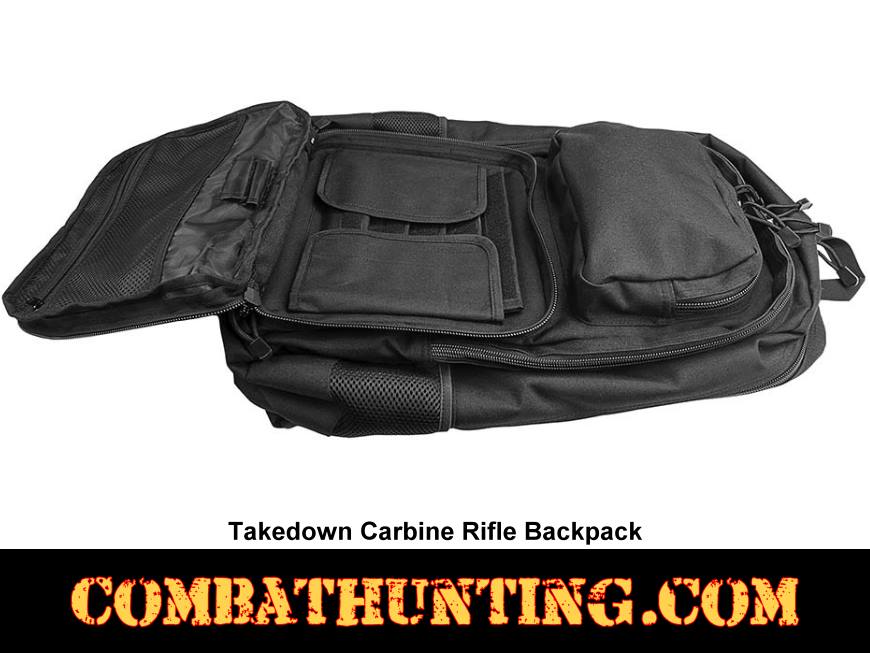 Takedown Rifle Backpack Discreet Firearm Gun Case style=