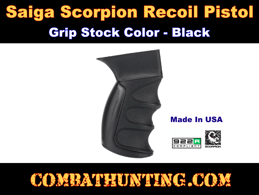 Saiga Scorpion Recoil Pistol Grip style=