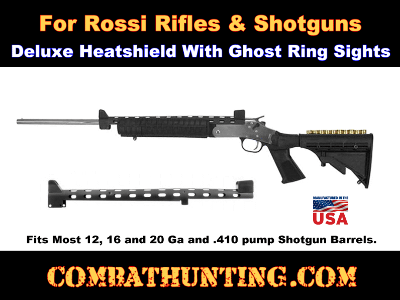 Deluxe Shotgun Heatshield With Ghost Ring Sights style=