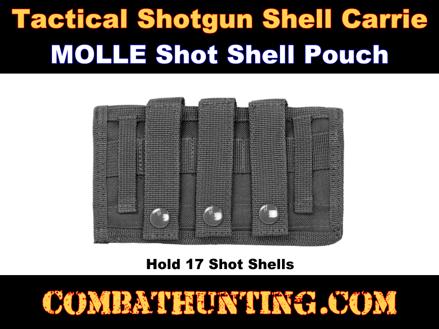 Digital Camo 12/20 Gauge 17 Round Shotgun Shotshell Reload Holder Molle Pouch style=