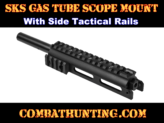 Sks Gas Tube Scope Mount With Picatinny Rails style=