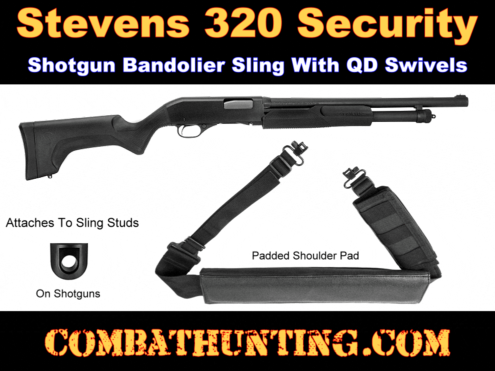 Stevens 320 Security Shotgun Sling 12/20 Gauge style=