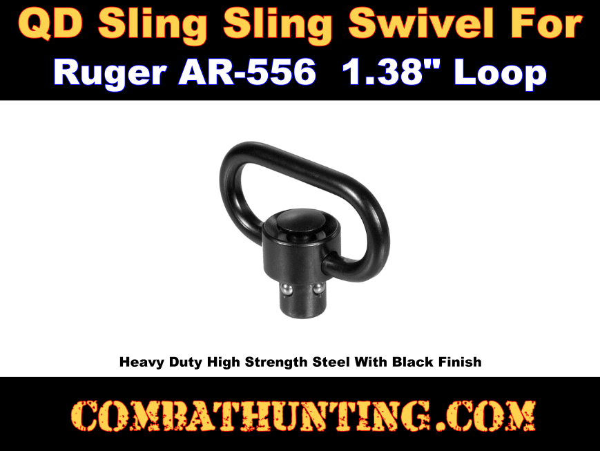 FSSQDSW18 Front Sling Swivel For Ruger AR-556 - AR-15 Parts & Accessori...