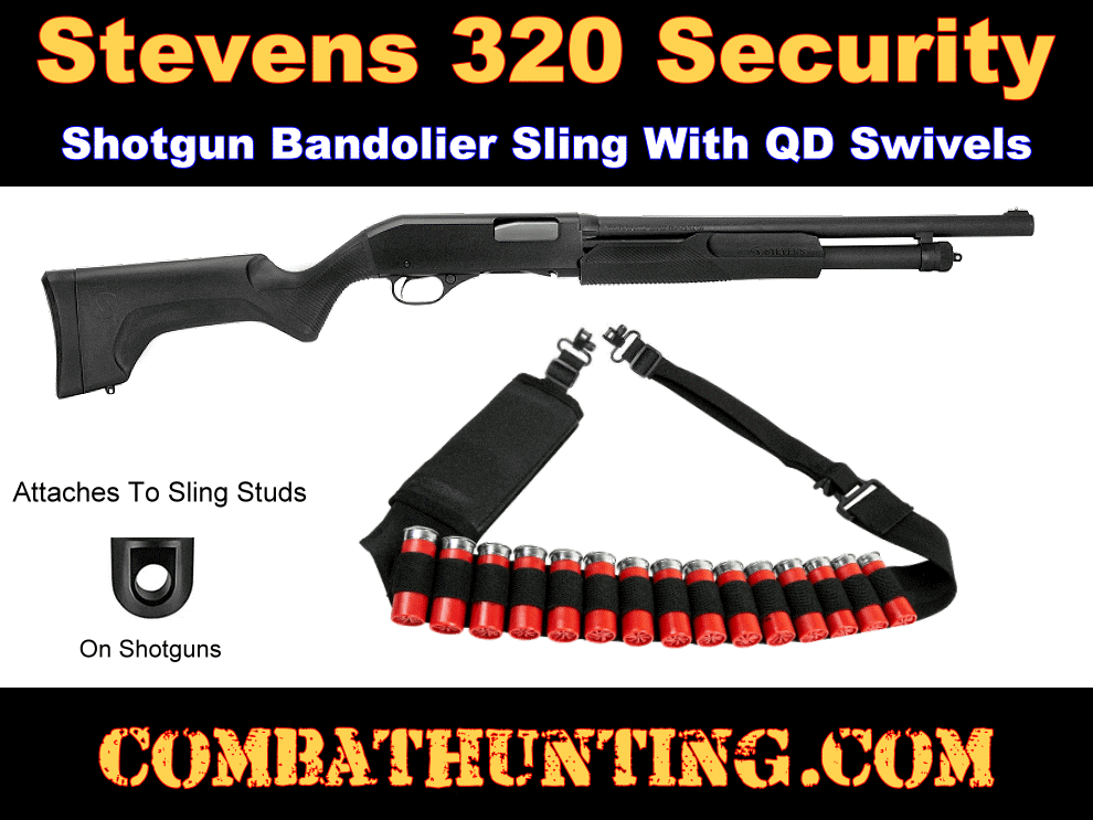 Stevens 320 Security Shotgun Sling 12/20 Gauge style=