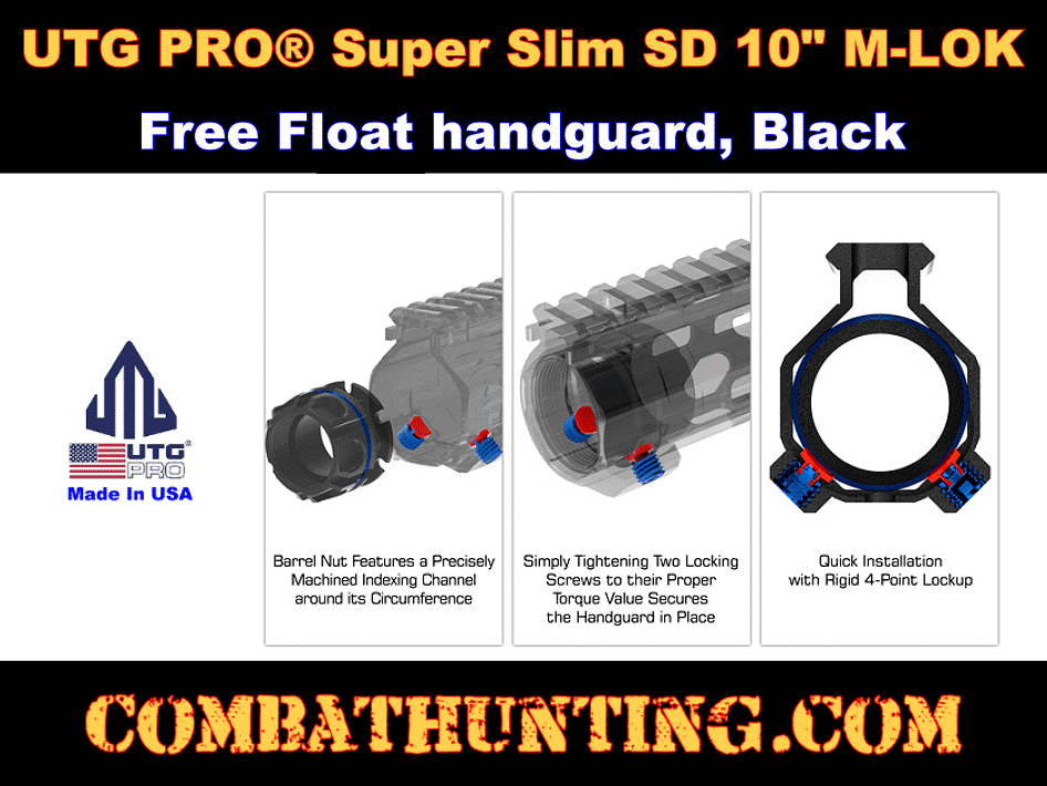 UTG PRO®  Super Slim SD 10