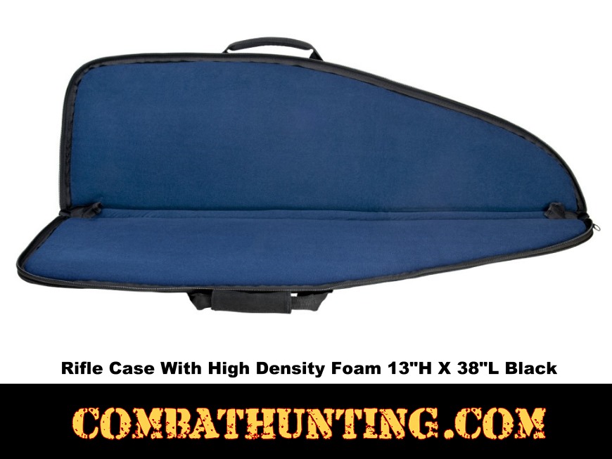 Black Tactical Rifle Soft Gun Case 38