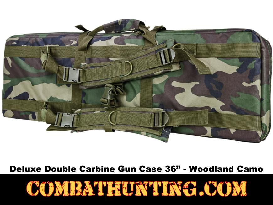 Woodland Camo SKS Style New 10 Pocket PVC Chest Pouch 