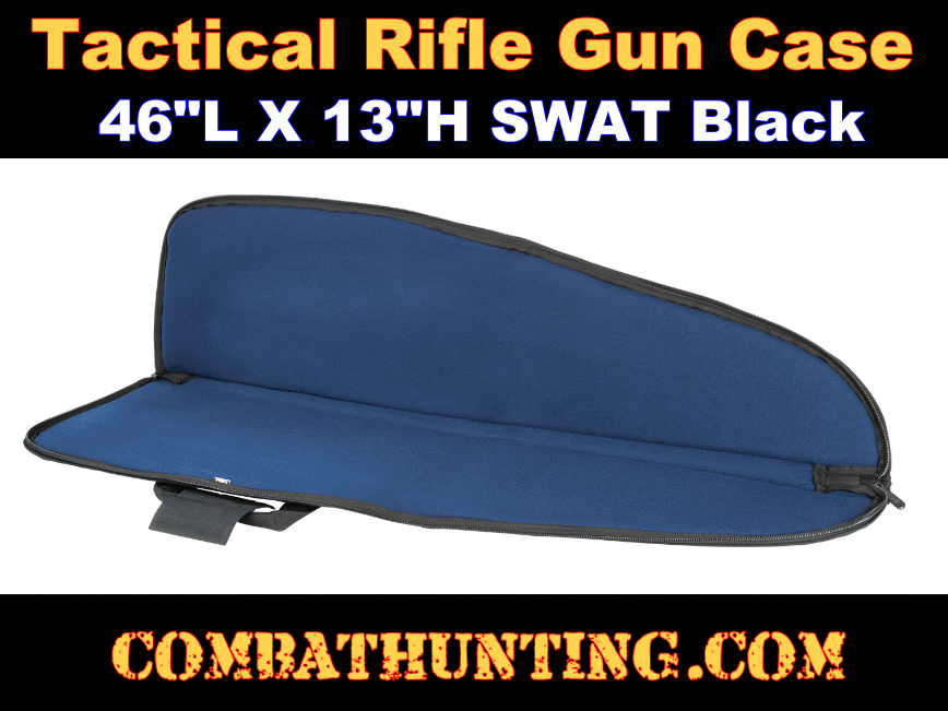 Black Tactical Rifle Soft Gun Case 46