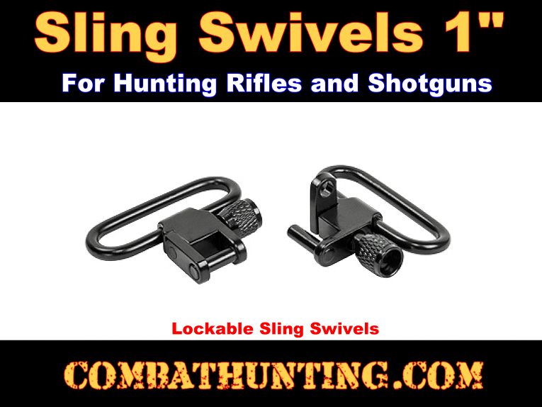 Rifle-Shotgun Sling Swivels style=