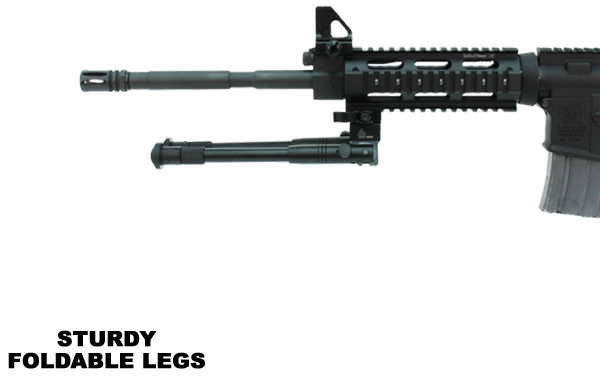 Tactical rifle Bipod Hi Pro Shooters Bipod QD 8.7