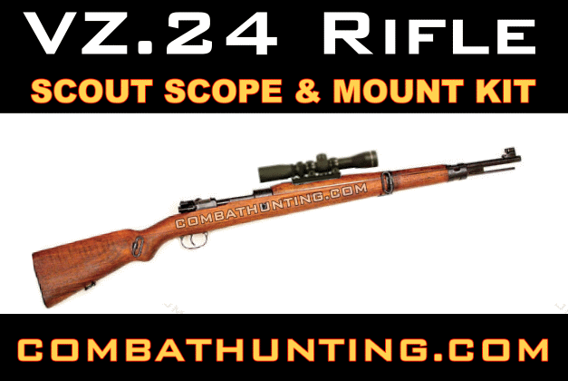 VZ 24 Mauser Scope 2-7x32 and Mount Kit style=