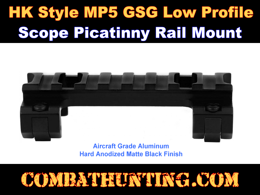 HK MP5 GSG Scope Mount Low Profile Picatinny style=