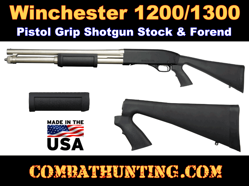 Winchester Pistol Grip Buttstock & Forend Package style=