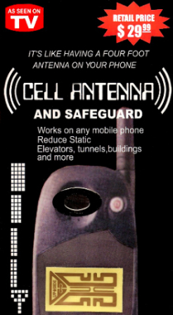 Cell Phone / PDA Antenna Booster With Safe Guard