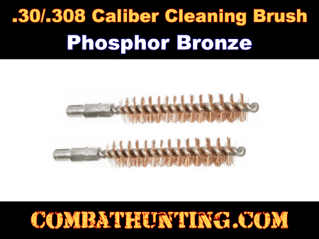 .30/.308 Caliber Bronze Bore Brush 2 Pack