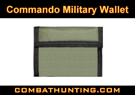 Commando Military Wallet OD Green
