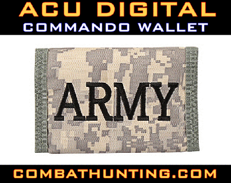 ACU Digital ARMY Commando Military Wallet